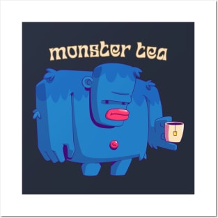 Monster Tea Posters and Art